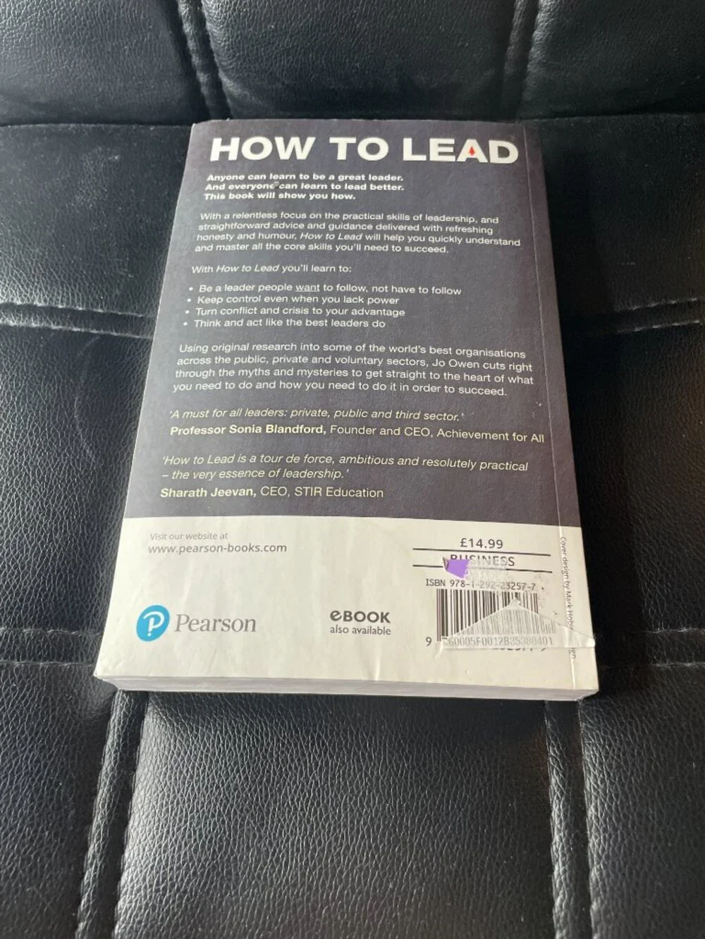 How to Lead: The 5th Edition of the bestselling guide-Paperback
